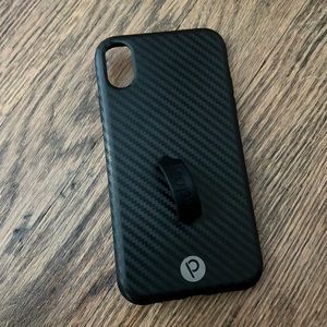 Black iPhone XR Loopy case